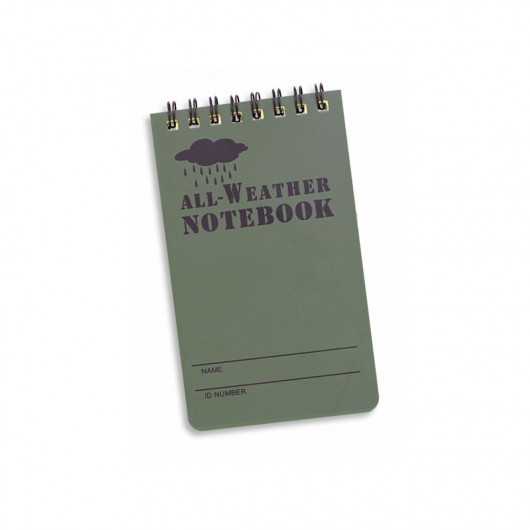 Waterproof notebook 12.1 * 7.6.