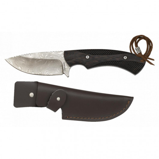 ΜΑΧΑΙΡΙ Albainox ornated knife - leather pouch