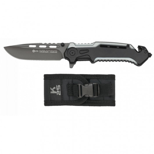Σουγιάς K25 Tactical folding knife. Grey/noir