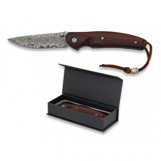 ΣΟΥΓΙΑΣ Albainox DAMASCUS Pocket knife,Blade Size 7 cm, 18719
