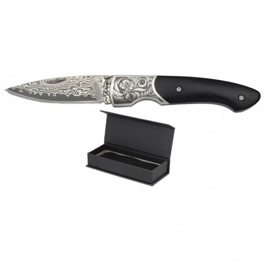 ΣΟΥΓΙΑΣ Albainox DAMASCUS Pocket knife,Blade Size 7.20 cm, 18424
