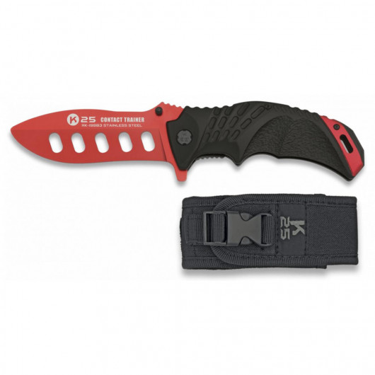 Σουγιάς K25, Training Pro Knife, Rubber, Red, 19963