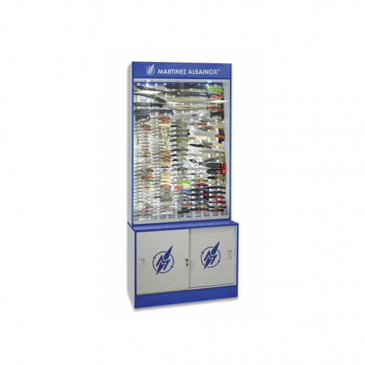 ΒΙΤΡΙΝΑ EVO display cabinet. Albainox light and lock